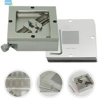 [Welv] BGA Reballing Kit 90mm Reball Station Fixture Jig với 10 CÁI Stencil