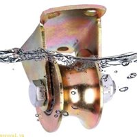 Wer 1 2 V Rãnh Bánh Xe Ròng Rọc Cổng Trượt Bánh Xe Hạng Nặng Bánh Xe Cứng Theo Dõi Cuộn