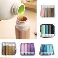 Wer 4 Chai du lịch thiết yếu cho đồ vệ sinh Hộp đựng kích thước du lịch có thể bóp được