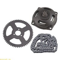 Wer 49cc T8F Chain 110 Link và 54 Răng Bánh Xích Cho Xe Máy Quads 2 Thì Động Cơ Sửa Đổi