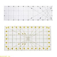 Wer Đa Năng Quilting Thước Rõ Ràng Acrylic Mẫu May Chống Trơn Trượt Cắt Thảm Chính Xác Cân Cho Chắp Vá Quilt