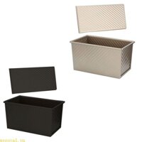 Wer Thép Carbon Tấm Bánh Mì Nướng Hộp Khuôn Có Nắp Nướng Bánh Mì Khuôn