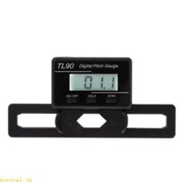 Wer TL90 Blade Pitch Gauge Màn hình LCD kỹ thuật số với cảm biến con quay hồi chuyển cho máy bay trực thăng cỡ ST250-800 Kích thước nhỏ gọn Bền