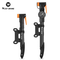 WEST BIKING Bơm Xe Đạp Áp Lực Cao Máy Bơm Xe Máy 120 PSI Bơm Cho Xe Đạp / Xe Máy / Bóng Bơm Có Guage