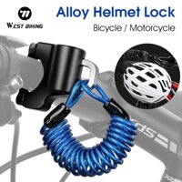 WEST BIKING Mũ bảo hiểm xe đạp đa năng Khóa chống trộm Phụ kiện xe đạp