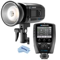 Westcott FJ400 Strobe 400Ws with AC/DC Battery FJ-X2m Universal Wireless Flash Trigger, Microfiber Cloth