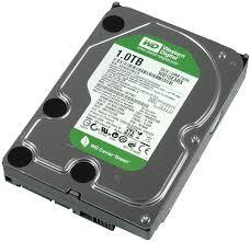 Ổ cứng HDD Western WD Caviar Green - 1TB, SATA 3 (6 Gb/s), 7200rpm, 64MB Cache