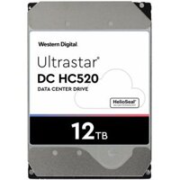 Western Digital Ultrastar HC520 12TB HDD (HUH721212ALE604) – 7200 RPM, 256MB Cache, Sata III, SATA Ultra 512E SE HE123