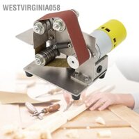 Westvirginia058 Máy chà nhám đai Mini mài có thể điều chỉnh bằng điện AC 110‑240V cho DIY
