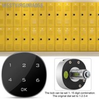 Westvirginia058 Touch Screen Digital Electronic Password Coded Lock for Cabinet Mailbox File Sauna Drawer