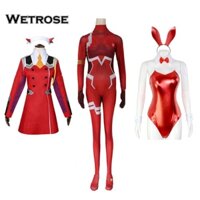 [Wetrose] DARLING in the FRANXX 02 Zero Two Strelizia Cosplay Costume Cosplay Trang phục nữ mặc bộ quần áo Cosplay Costume Cos
