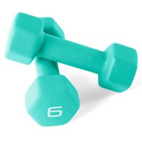 WF Athletic Supply Color Neoprene Dumbbell for Muscle Toning, Strength Building, Weight Loss - Portable Weights for Home Gym Non-Slip and Hex Shape...