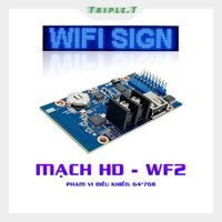 WF2 Mạch HD điều khiển tấm led full P10, P5,... Điều khiển led ma trận cao tối đa 2 tấm