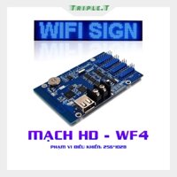 WF4 Mạch HD điều khiển tấm ma trận Led Full Module P10, P5, P4, P3,... điều khiển cao 4 tầng.