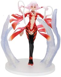Wgjbmg Guilty Crown Premium Figure - Inori Yuzuriha - Highly Detailed Accurate Sculpt - Computer Desktop Decoration Collection - High 6.2 Inches