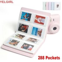 WGLAWL Album Đựng Ảnh 3 inch 288 Ngăn Bằng Da PU Sức Chứa Lớn Cho Fujifilm Instax Mini 12 / 11 / 9