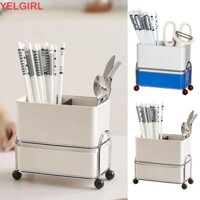 Wglawl Bếp Đũa Lồng, Mạ Đũa Bảo Quản Hộp Bảo Quản Đũa, Màu Sắc Tương Phản Với Ống Đũa Thoát Nước