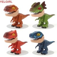 Wglawl Mô Hình Khủng Long Quà Tặng Bút Chì Mài Tẩy Bấm Kim 5 Trong 1