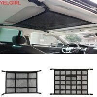 WGLAWL Túi Lưới Đựng Đồ Gắn Trần Xe Hơi Tiện Dụng