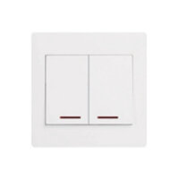 WGML2D2N- Công Tắc Máy Nóng Lạnh Đôi- 20A Hager