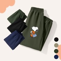 W.G.Q Quần thể thao bé trai, Quần chống thấm nước thể thao ngoài trời, có in Snoopy