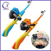 Wharick 1 Bộ Cần Câu 1.3M Có Cuộn Dụ Kìm Túi Xách Mini Kính Thiên Văn Ngắn Cực Câu Cá Sông Hồ Chứa Nước Cần Câu Người Mới Bắt Đầu Trẻ Em Người Lớn Phụ Kiện Câu Cá