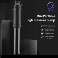 Wharick 1 Bộ Máy Bơm Mini Tiện Lợi Di Động Xe Đạp Áp Lực Cao Máy Bơm Không Khí Cho Bóng Thể Thao Bơi Nhẫn Xe Lốp