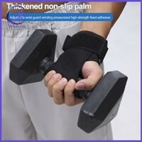 Wharick 1 Cặp Da Lộn Sợi Nhỏ Nâng Trọng Lượng Dây Đeo Cổ Tay Có Thể Điều Chỉnh Quấn Cổ Tay Đệm Hỗ Trợ Cổ Tay Với 2 Miếng Chống Trơn Trượt Găng Tay Nâng Hạng Nặng
