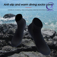 Wharick 1 Đôi Giày Lặn Chống Trơn Trượt Giữ Ấm Chống Nước Neoprene Ống Thở Lặn Tất Cho Thể Thao Dưới Nước