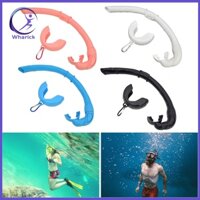 Wharick Bơi Ống Thở Lập Bơi Tập Lặn Silicon Ống Thở Không Trượt Bơi Lặn Dụng Cụ Tập Lặn