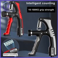 Wharick Grip Strength Trainer có quầy 10-100KG Màn hình kỹ thuật số có thể điều chỉnh có thể đếm được Nam nữ Tập thể dục Vòng tay cầm tay Tăng cường sức mạnh Thiết bị tập thể dục nhà phát triển