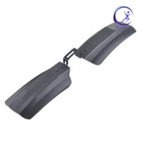 Wharick MTB Xe Đạp Leo Núi Xe Đạp Tuyết Phía Trước Phía Sau Mưa Chắn Bùn Mở Rộng Nhựa Fender Bộ