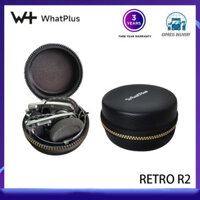 Whatplus RETRO R2 Túi lưu trữ độc quyền Tai nghe Bluetooth Hộp cứng Hộp sắp xếp nhỏ di động