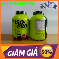 WHEY ISO PRO VitaXtrong Iso Pro 5lbs 2.4KG vị Chocolate - whey isolate thủy phân 100% hấp thu tăng cơ nhanh