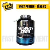 WHEY PROTEIN ISO WHEY ZERO - BIOTECH USA - HỖ TRỢ PHÁT TRIỂN CƠ BẮP 71 LẦN DÙNG
