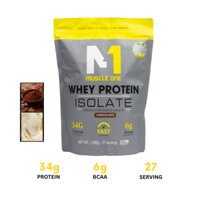 Whey Protein sữa giảm mỡ tăng cơ có gói chiết dùng thử tiện lợi - Whey Protein Isolate (gói 1000gr)