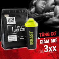Whey Protein Sữa Tăng Cơ Giảm Mỡ Cho Người Tập Gym, Bổ Sung Đạm Phát Triển Cơ Bắp - Tặng Bình Lắc