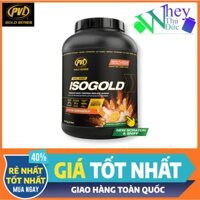 Whey PVL ISO Gold Premium vị Cam Isolate 100% với lợi khuẩn 5Lbs 2.27kg