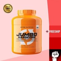 Whey Sữa Tăng Cân Tăng Cơ tăng sức mạnh Scitec Jumbo Hardcore vị Chocolate [1,5kg - 3kg] - Chính Hãng Muscle Fitness