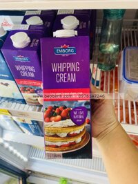 Whipping cream / kem tươi Emborg 1L
