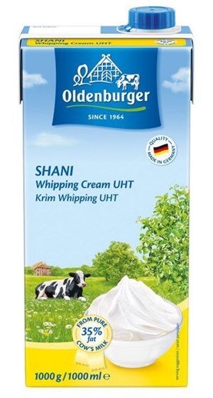 Whipping cream Oldenburger 1 lít