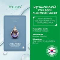 WHISIS Intensive Collagen Power lifting Essence Mask Pack Mặt Nạ Chuyên Sâu Cung Cấp Collagen