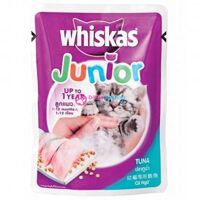 Whiskas Junior Tuna 85gr - Whiskas pate cho mèo con vị cá ngừ