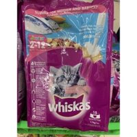 Whiskas thức ăn cho mèo con dạng hạt, vị cá biển (1.1kg)