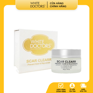 White Doctors Scar Clearr - Kem hỗ trợ trị sẹo rỗ