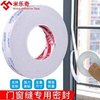 White Eva Sponge Seal Infiscous Dải cách âm Kính chắn gió Bồn tắm chống bụi Gỗ Gỗ Glass Cách âm