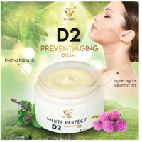 White Perfect D2 kem Dưỡng Da Ban Đêm hỗ trợ Xóa Sạch nám