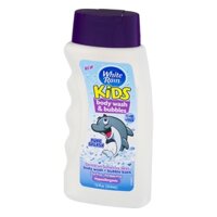 White Rain Kids size 354ml hình cá heo sữa tắm - dầu gội trẻ em của Canada