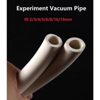 White Rubber Tube Experiment Vacuum Pipe ID 2/3/4/5/6/8/16/19mm Elastic Leather Tube Acid And Alkali Resistant Vacuum Pump Hose Ống Cao Su Hút Chân Không Co Giãn