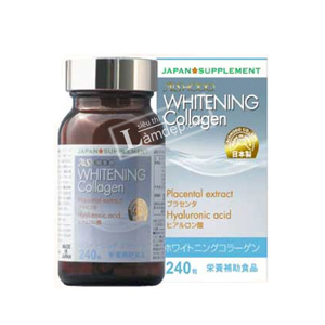 Viên uống trắng da trị nám Collagen Whitening Aishodo